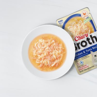 Image showing  Churu Chicken Broth Pouch Cat Treat