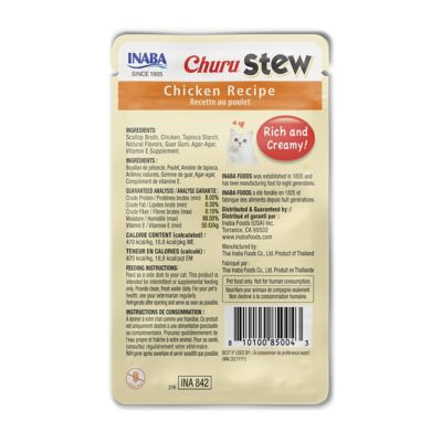 Image showing  Churu Chicken Stew Lickable Cat Treat