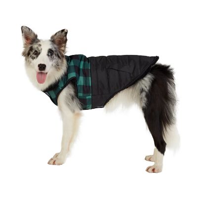 Best Furry Friends Buffalo Check Pet Coat