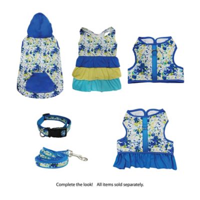 Image showing  Color Splat Ruffle Dog Harness