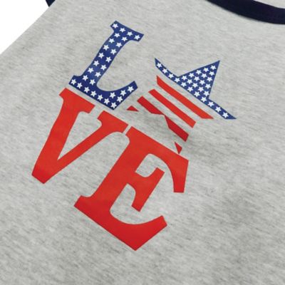 Image showing  Patriotic Love Pet T-shirt