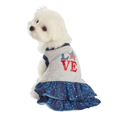 Best Furry Friends Patriotic Love Dress