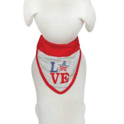 Best Furry Friends Patriotic Slide-On Dog Collar Bandanas, 2 ct.