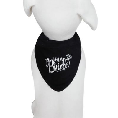 Image showing  Bride Slide-On Dog Collar Bandana
