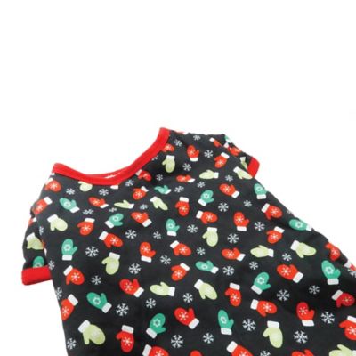 Image showing  Snow Mitten Dog Pajamas