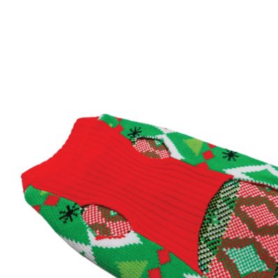 Image showing  Holiday Argyle Pet Sweater
