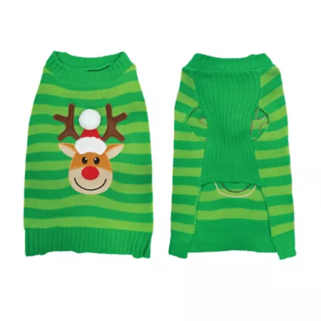 Best Furry Friends Reindeer Pet Sweater Dog Sweaters