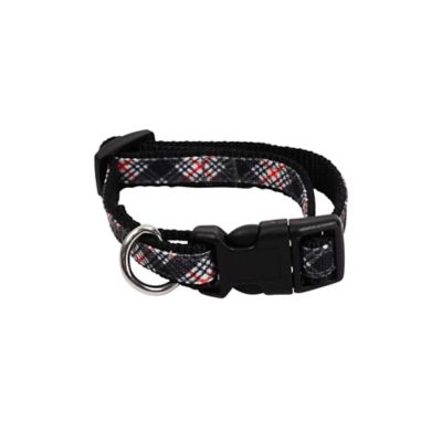 Image showing  Winter Plaid Dog Collar