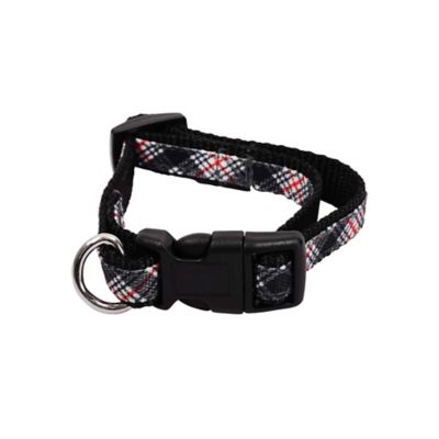 Best Furry Friends Winter Plaid Dog Collar