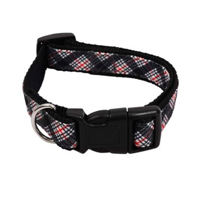 Image showing  Winter Plaid Dog Collar