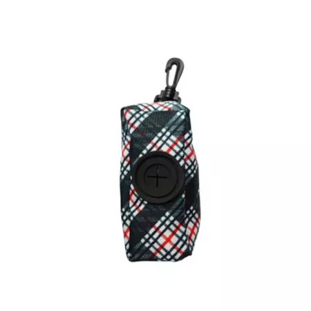 Best Furry Friends Winter Plaid Waste Bag Dispenser Poop Bags