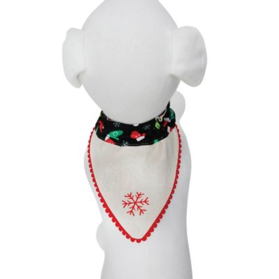 Image showing  Holiday Slide-On Dog Collar Bandanas, 2 ct.