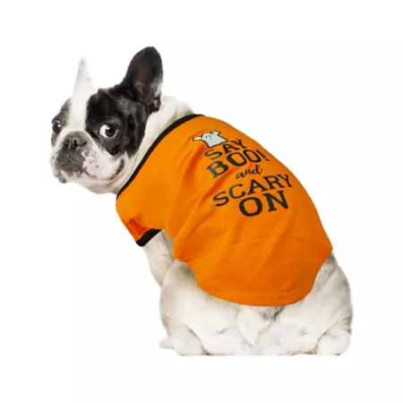 Scary Furry Best Friends on Pet T-Shirt Dog Shirts