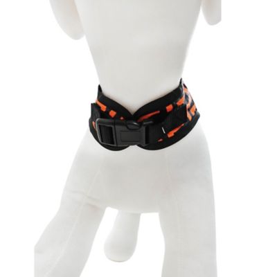 Image showing  Chevron Dog Harness, Orange/Black