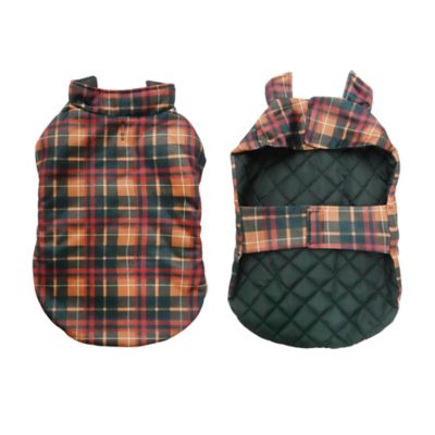 Image showing  Cider Plaid Riding Pet Jacket