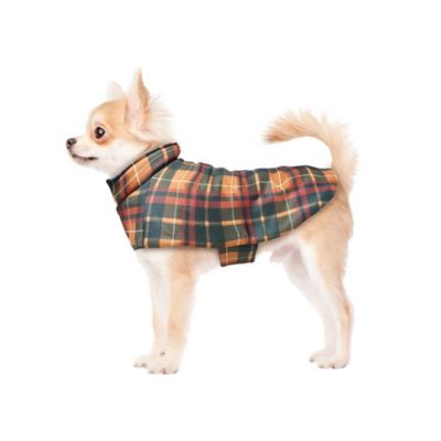 Image showing  Cider Plaid Riding Pet Jacket
