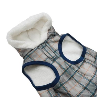 Image showing  Harvest Plaid Pet Hoodie