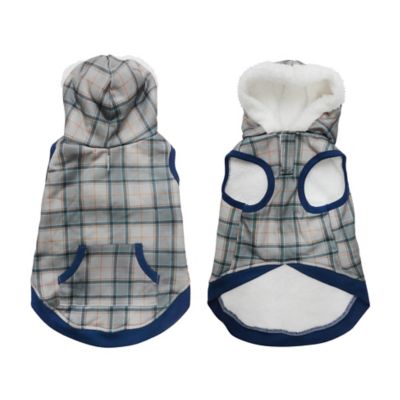 Image showing  Harvest Plaid Pet Hoodie