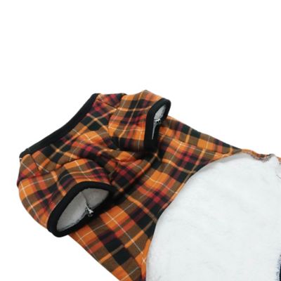 Image showing  Cider Plaid Dog Pajamas