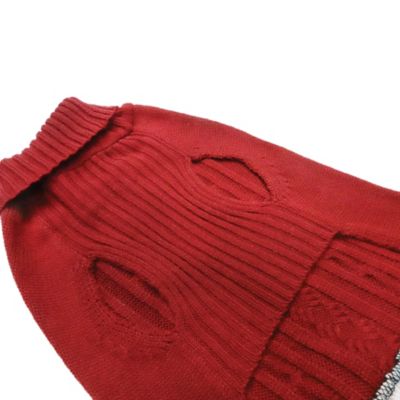 Image showing  Cider Plaid Pet Sweater Dress