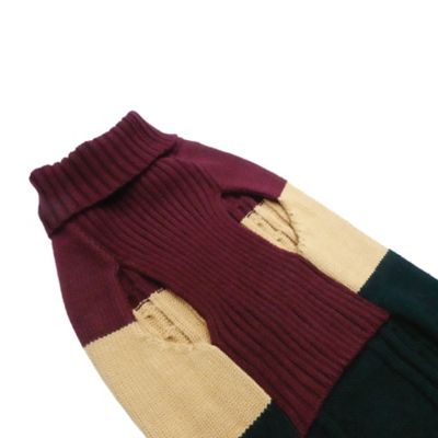 Image showing  Cider Striped Pet Sweater