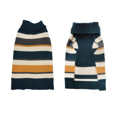 Image showing  Harvest Striped Pet Sweater