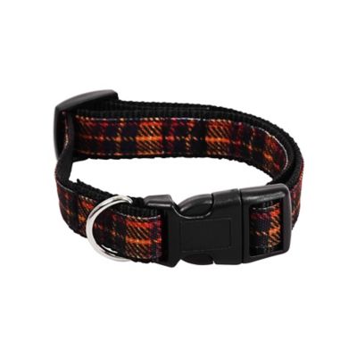Image showing  Cider Plaid Dog Collar