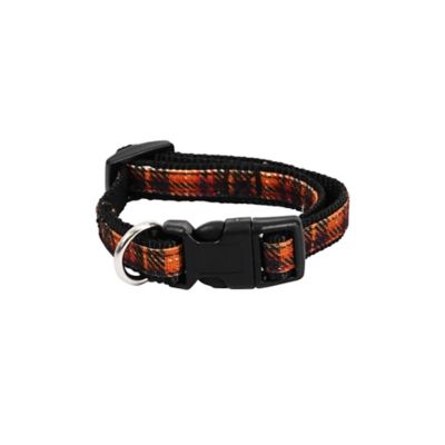 Best Furry Friends Cider Plaid Dog Collar