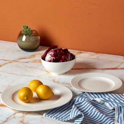 Image showing  12 pc. Contempo Ivory Porcelain Dinnerware Set