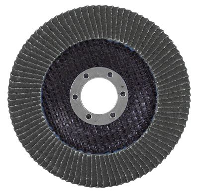 Mibro 4-1/2 in. x 7/8 in. Grit 60 Metal Grinding Edge Flap Disc