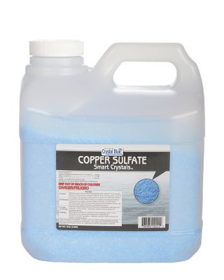 Crystal Blue Copper Sulfate Crystals Pond Treatment, 15 lb.