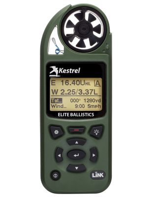 Kestrel 5700 Elite Weather Meter with Applied Ballistics and Bluetooth Link, 0857ALOLV