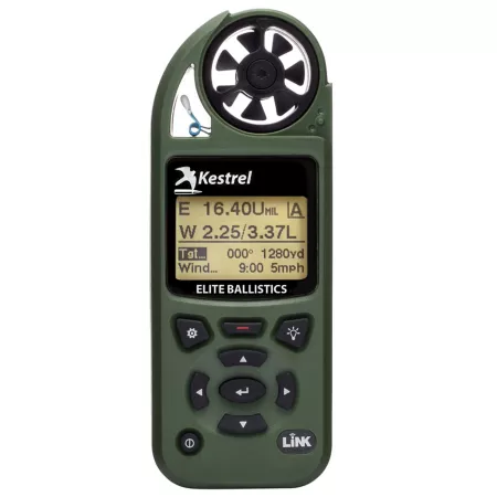 Kestrel 5700 Elite Weather Meter with Applied Ballistics and Bluetooth Link 0857ALOLV Wind Detectors