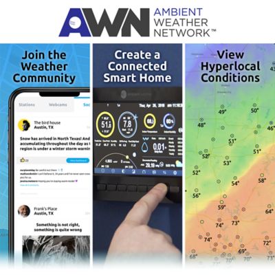 Image showing 8 th Ambient Weather Ultrasonic Smart Weather Station