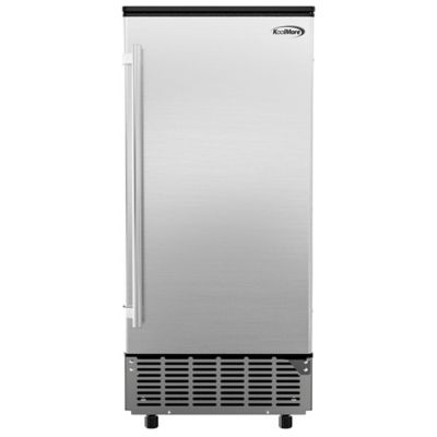 KoolMore 15 in. Stainless-Steel Built-In/Free-Standing Ice Maker, 75 lb./24H, BIM75-BS