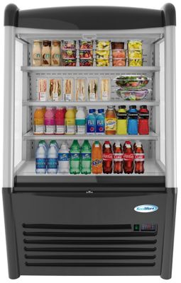 KoolMore 36 in. Open Air Grab and Go Refrigerator - 11.3 cu. ft., CDAU-13C
