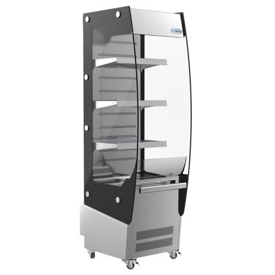 Image showing  26 in. Open Air Grab and Go Refrigerator - 7.7 cu. ft., CDAU-7C-SS