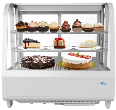 KoolMore 27 in. Countertop Display Refrigerator - 3.6 cu. ft., CDC-3C-WH