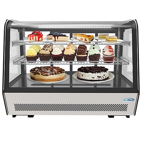 KoolMore 35 in. Countertop Display Refrigerator - 5.6 cu. ft., CDC-5C-BK