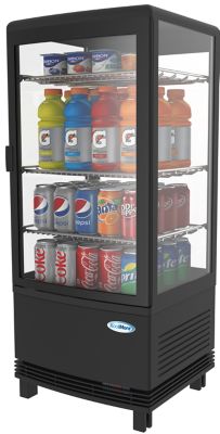 Image showing  17 in. Black Countertop Display Refrigerator - 3 cu. ft., CDCU-3C-BK