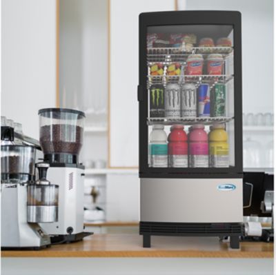 Image showing  17 in. Stainless-Steel Countertop Display Refrigerator - 3 cu. ft., CDCU-3C-SS