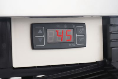 Image showing  17 in. Stainless-Steel Countertop Display Refrigerator - 3 cu. ft., CDCU-3C-SS