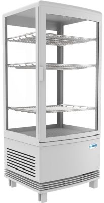 KoolMore 17 in. White Countertop Display Refrigerator - 3 cu. ft., CDCU-3C-WH