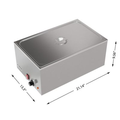 Image showing  21 qt. One-Section Electric Countertop Food Warmer, CFW-1