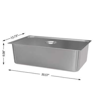 Image showing  21 qt. One-Section Electric Countertop Food Warmer with Faucet., CFW-1T
