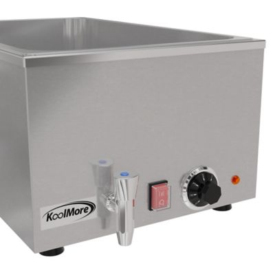 Image showing 7 th KoolMore 21 qt. One-Section Electric Countertop Food Warmer with Faucet., CFW-1T