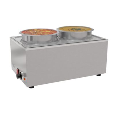 KoolMore 8 qt. Two-Pot Electric Countertop Food Warmer, CFW-4