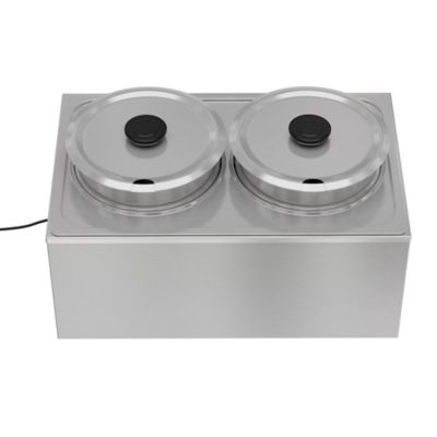 Image showing  8 qt. Two-Pot Electric Countertop Food Warmer, CFW-4