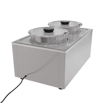 Image showing  8 qt. Two-Pot Electric Countertop Food Warmer, CFW-4