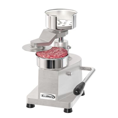 KoolMore 4 in. Heavy-Duty Hamburger Patty Molding Press with Handle., CHM-4